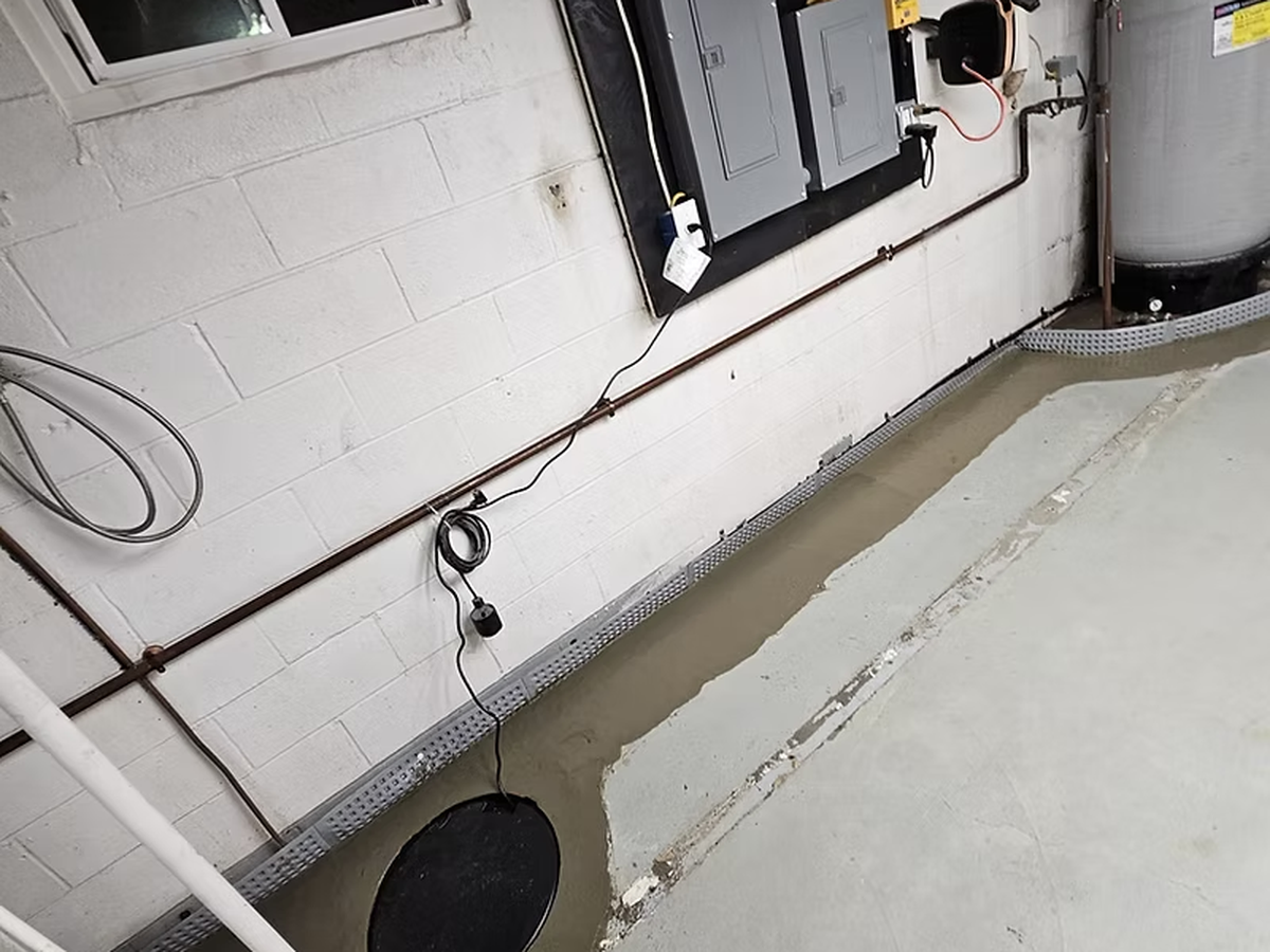 First Class Waterproofing — Waterproofing crew at work in Livingston, NJ